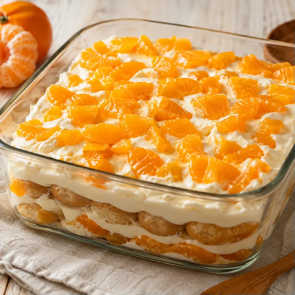 Mandarines tiramisu fruité