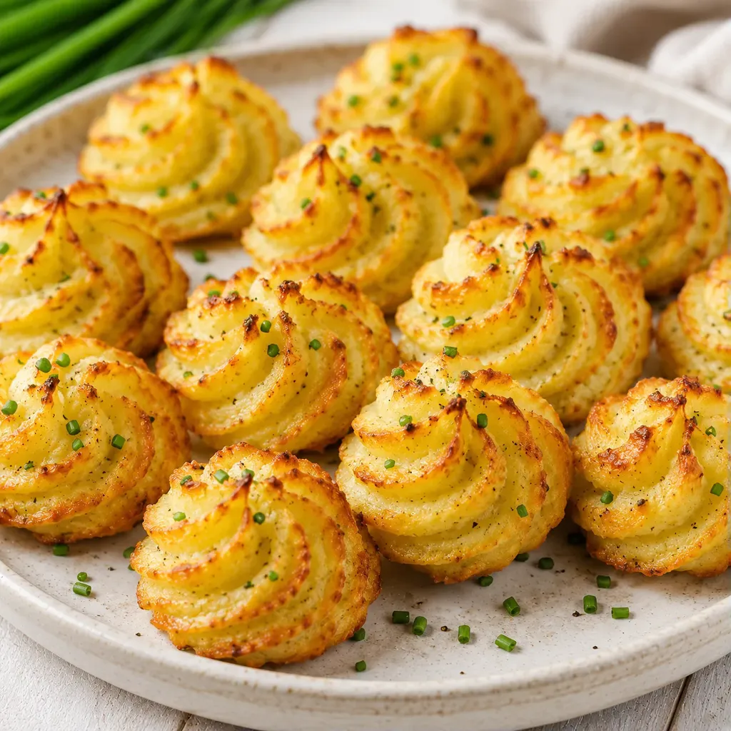 Faciles pommes duchesse