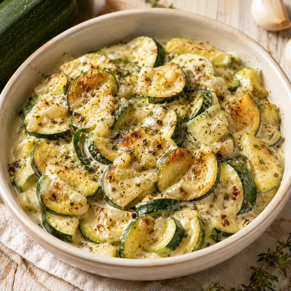 Courgettes et fraîcheur