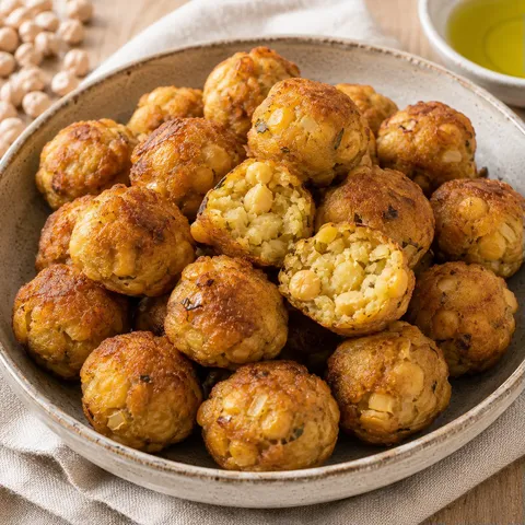 Bouchées pois chiches