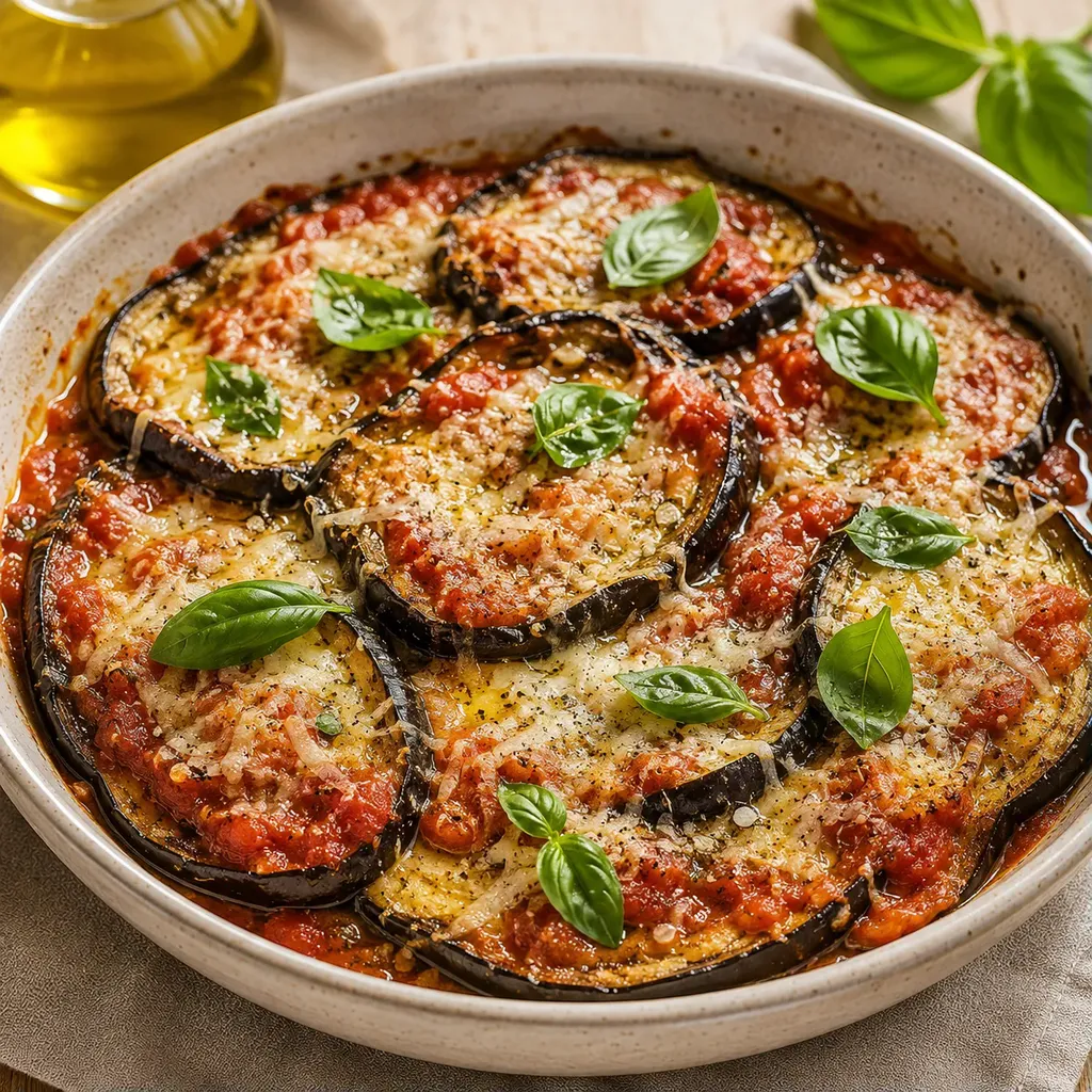Aubergines grillées fondantes