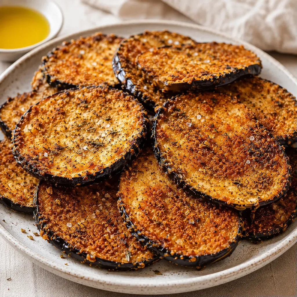 Aubergines super croustillantes