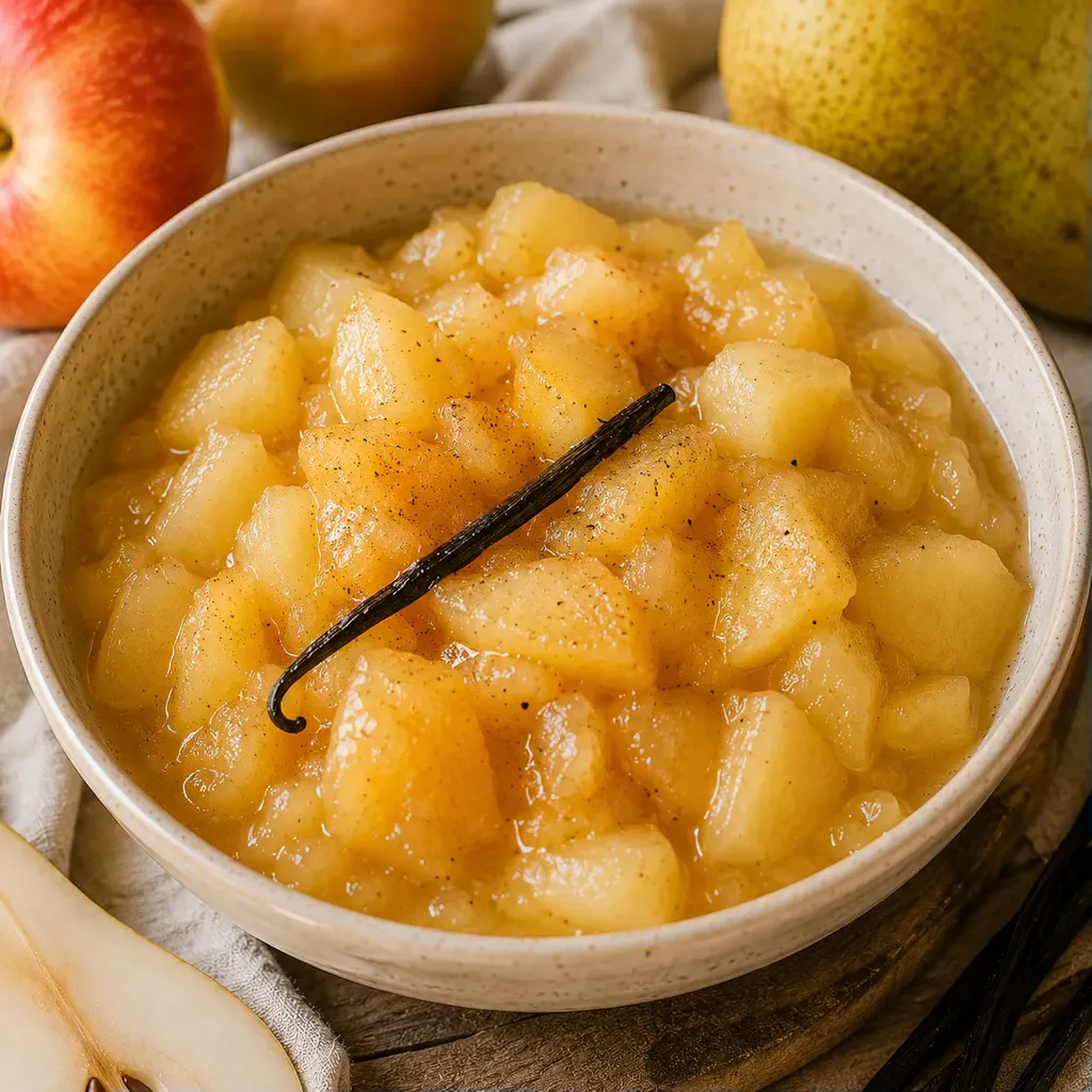 Pommes poires savoureuses