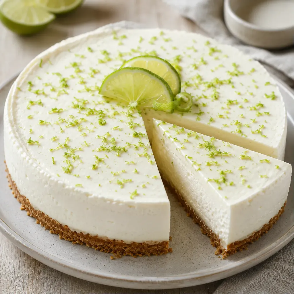 Cheesecake frais citron vert