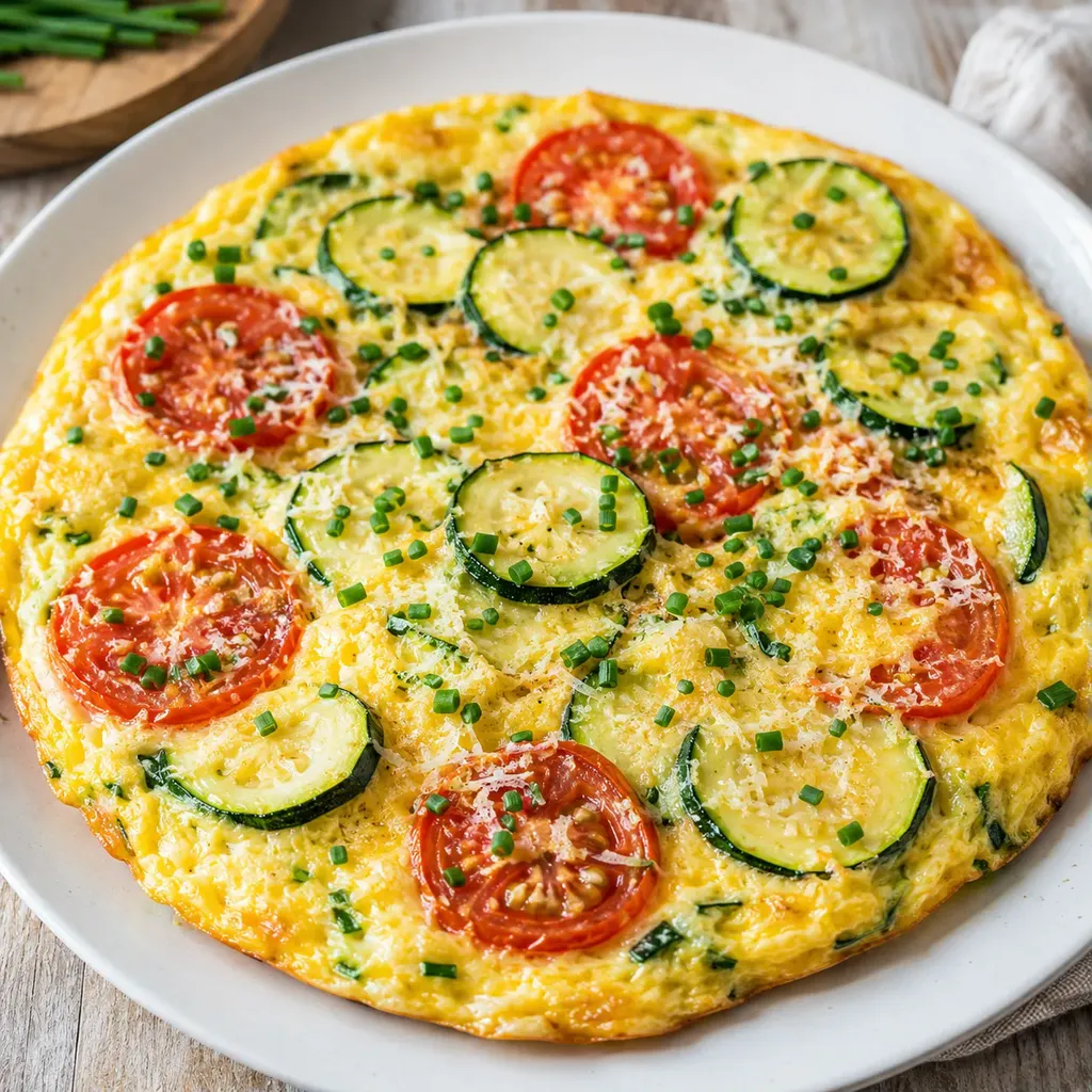 Courgettes et œufs facile