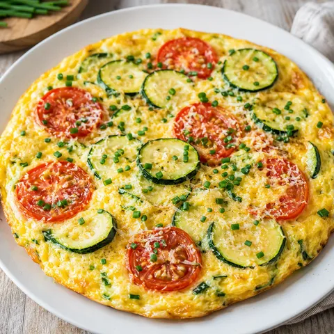 Courgettes et œufs facile