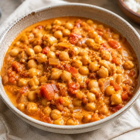 Curry Végétalien Pois Chiches