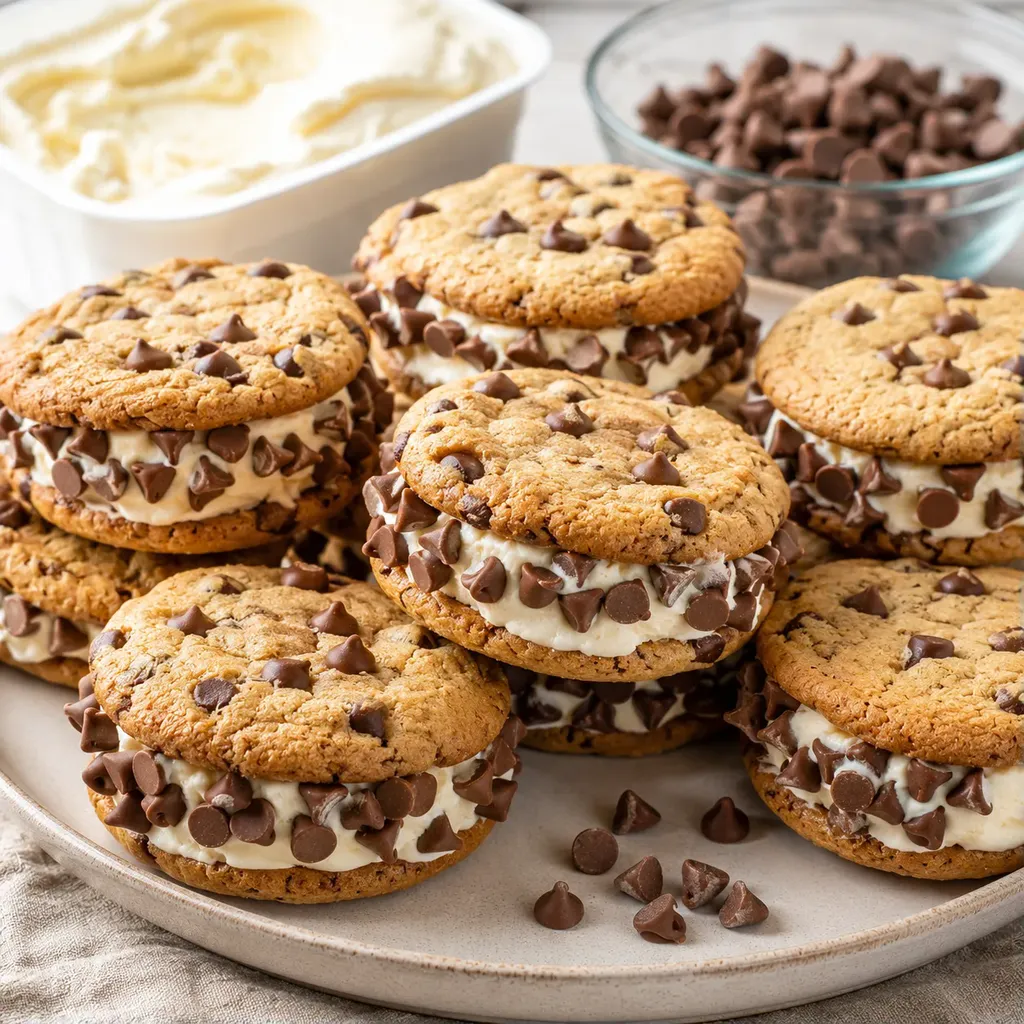 Cookies glaces chocolat