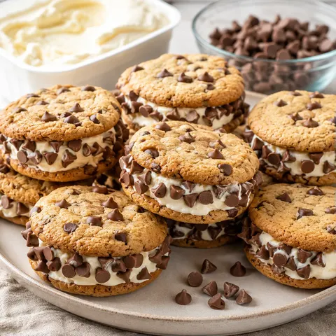 Cookies glaces chocolat