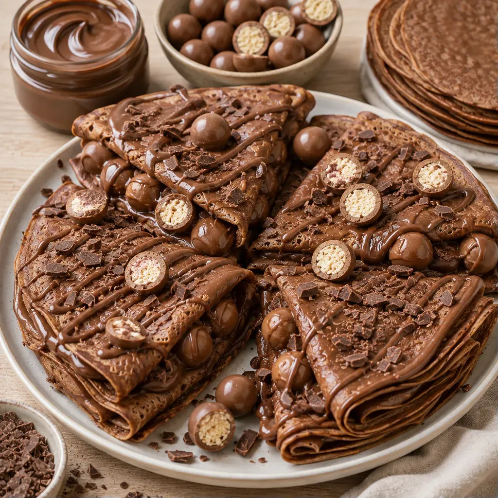 Crêpes et Maltesers