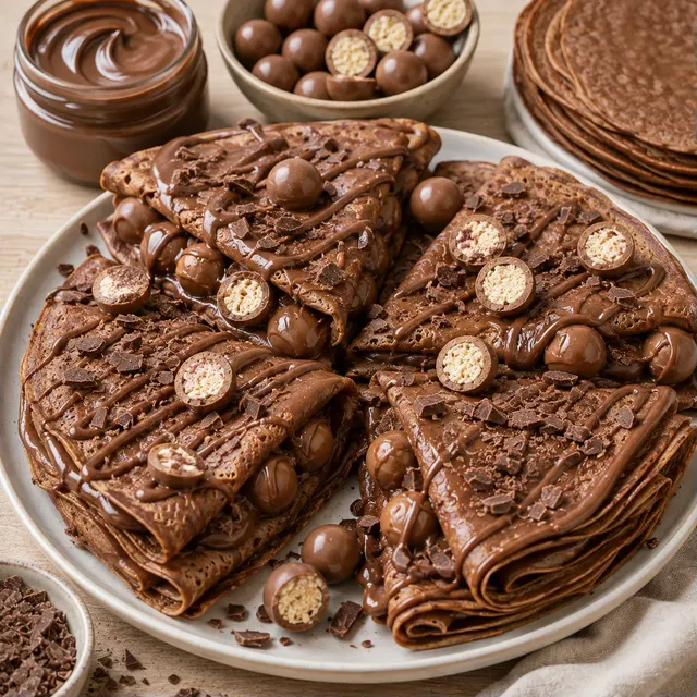 Crêpes et Maltesers