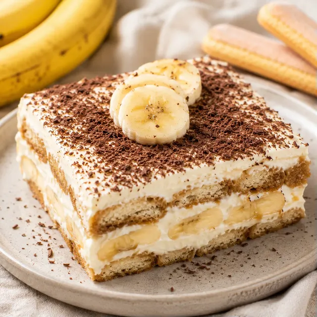 Bananes tiramisu simple
