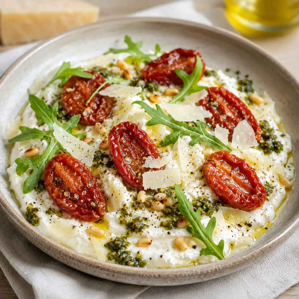 Parmesan et tomates confites