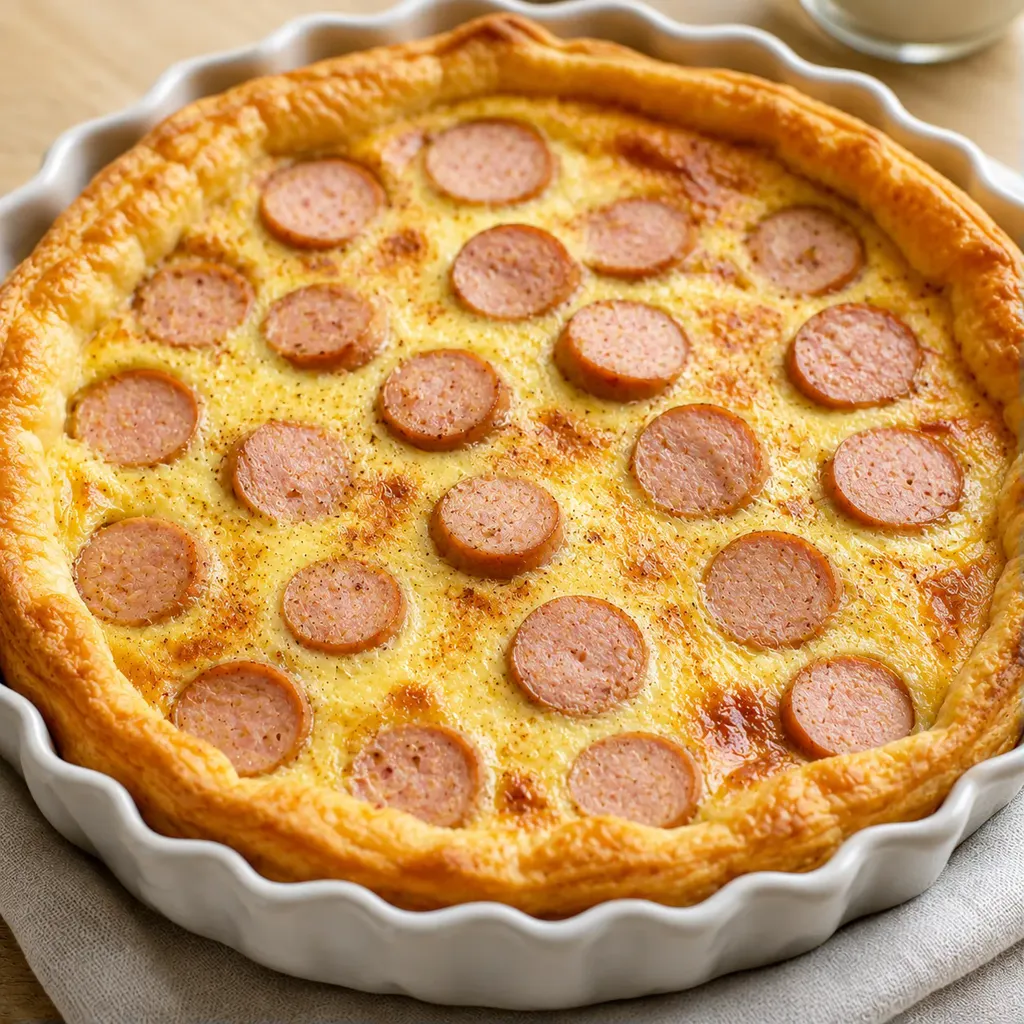 Knackis et pâte feuilletée