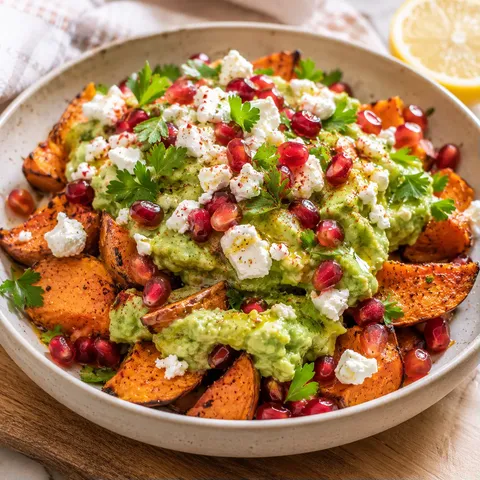 Douces guacamole feta