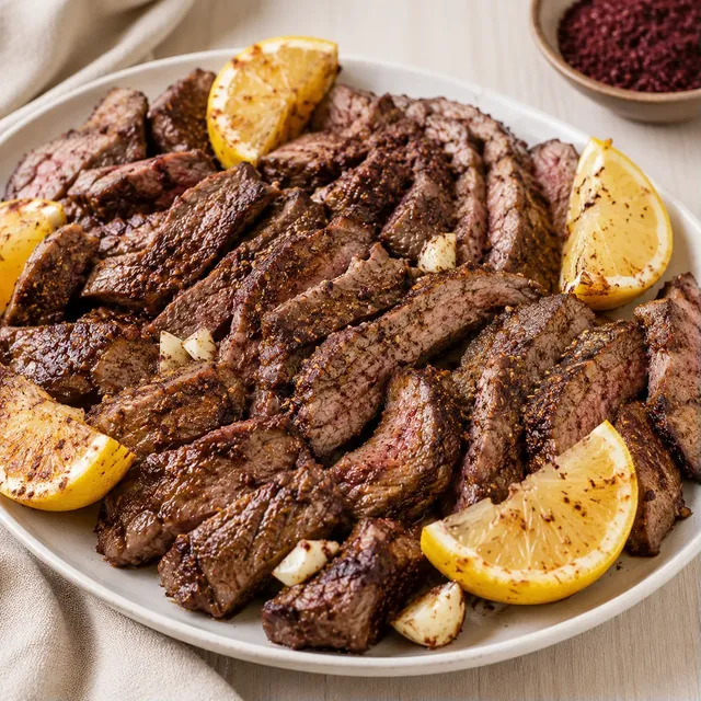 Bœuf au sumac grillé