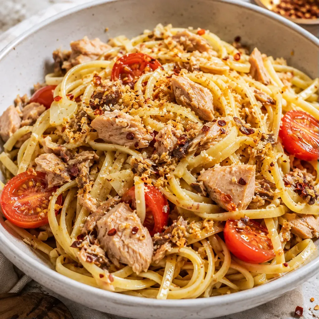 Anchois thon et tomates