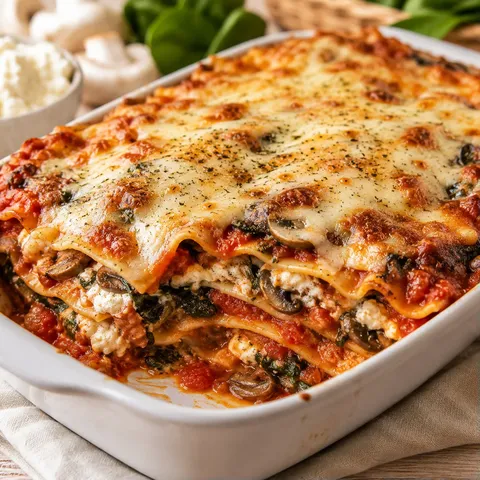 Lasagnes gourmandes aux légumes