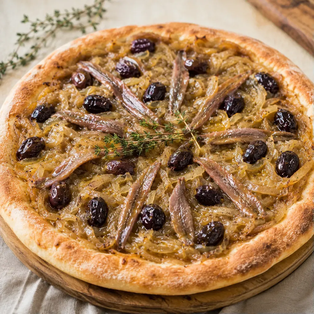 Oignons et anchois