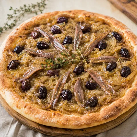Oignons et anchois