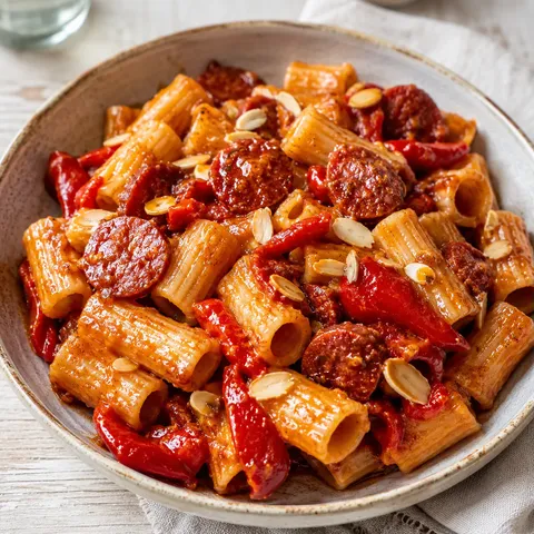 Pâtes et chorizo
