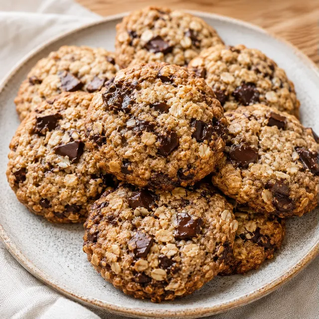 Cookies flocons chocolat