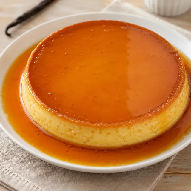 Crème caramel douce