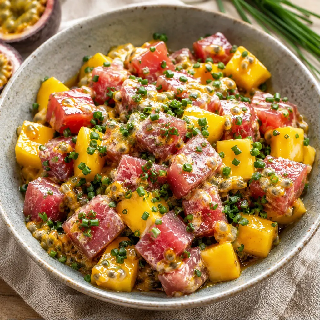 Thon tropical fruité