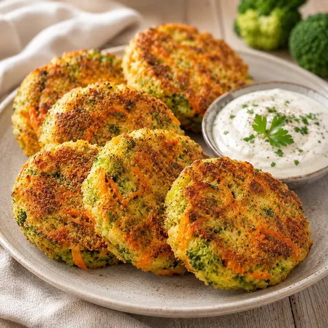 Galettes Brocolis et Carottes