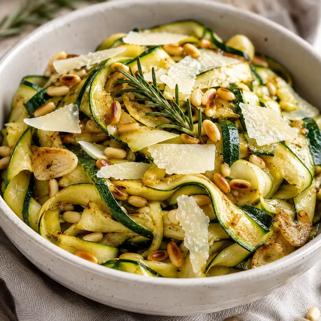 Tagliatelles aux courgettes