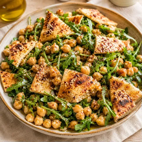 Pois chiches roquette