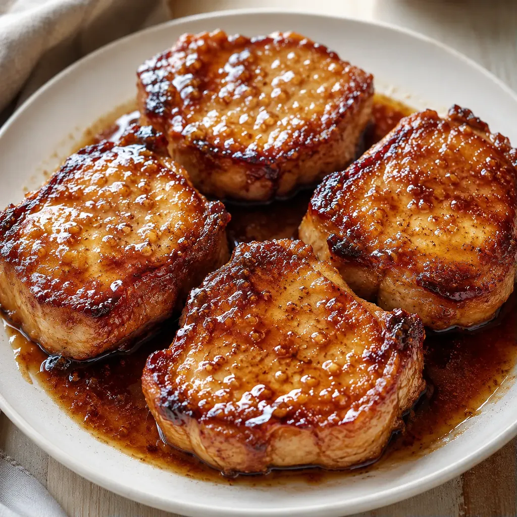 Porc caramélisé sucré