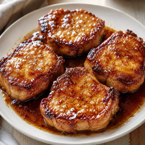 Porc caramélisé sucré