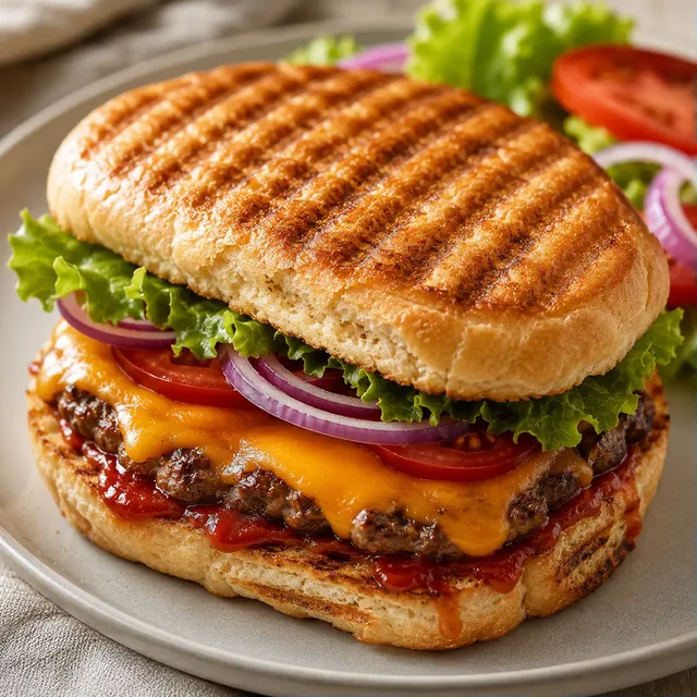 Burger panini fromage