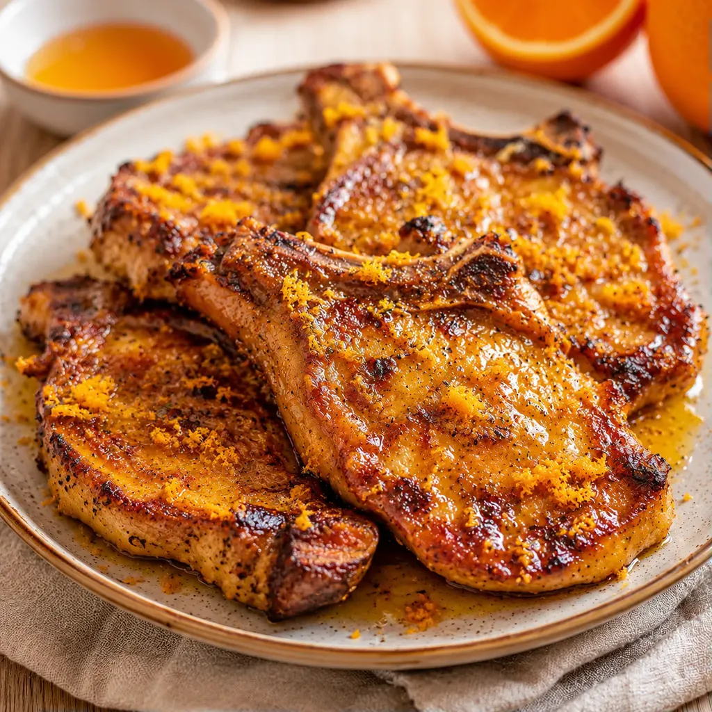 Porc curcuma et miel
