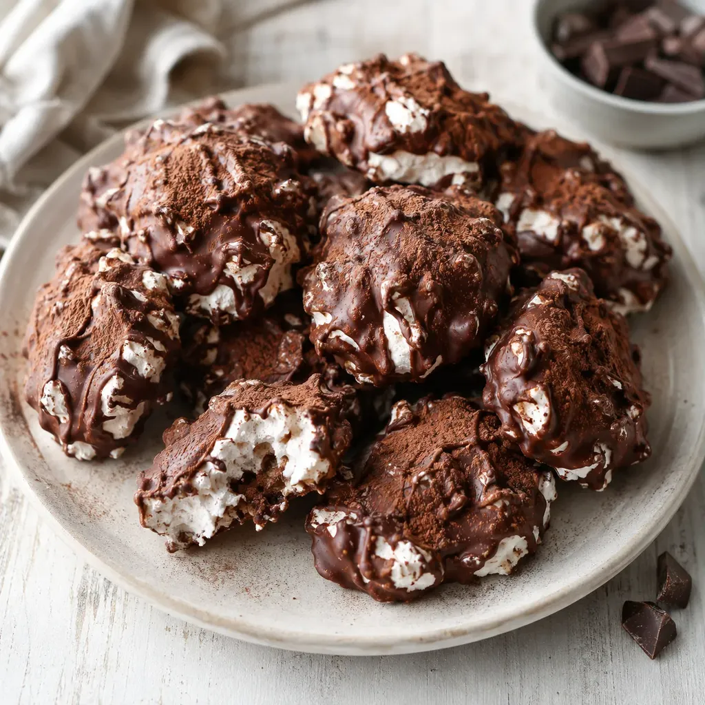Meringue chocolat biscuits