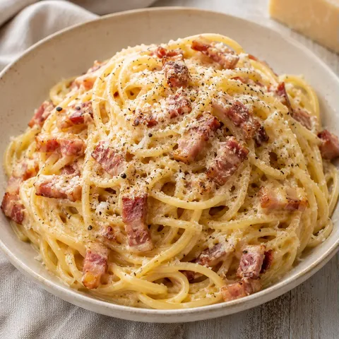 Carbonara spaghetti