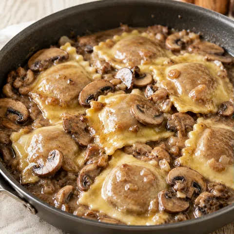 Boeuf et champignons