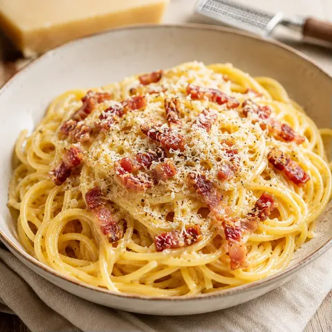 Classique carbonara italienne