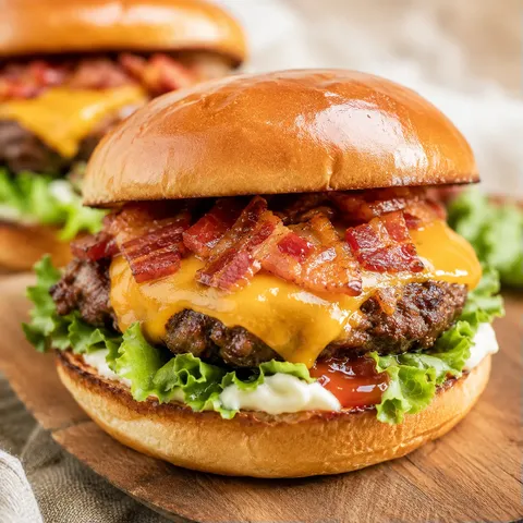 Fromage bacon burgers