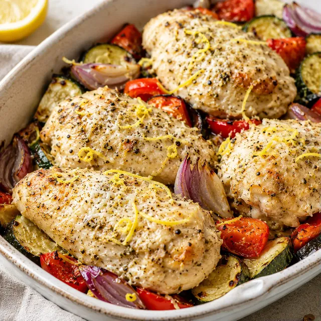 Citron et poulet fondant