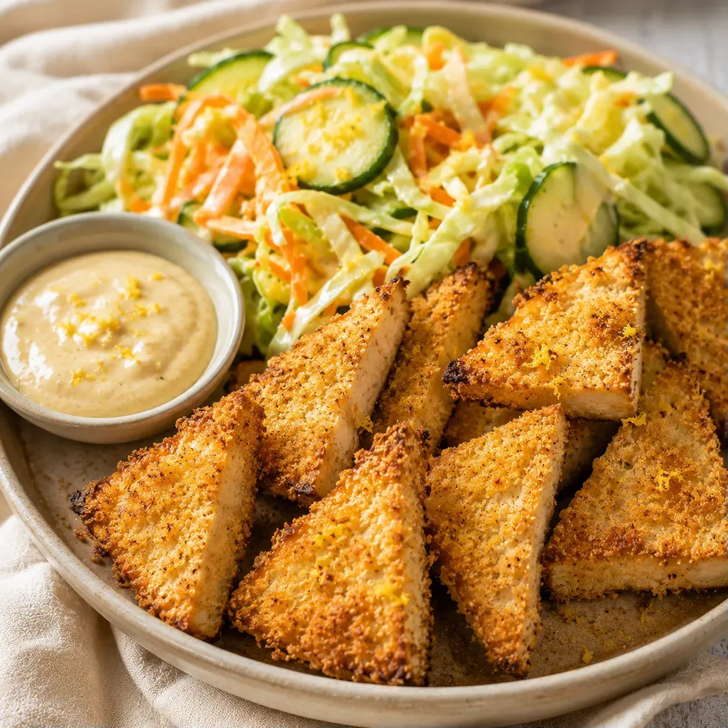 Croustillant tofu légumes