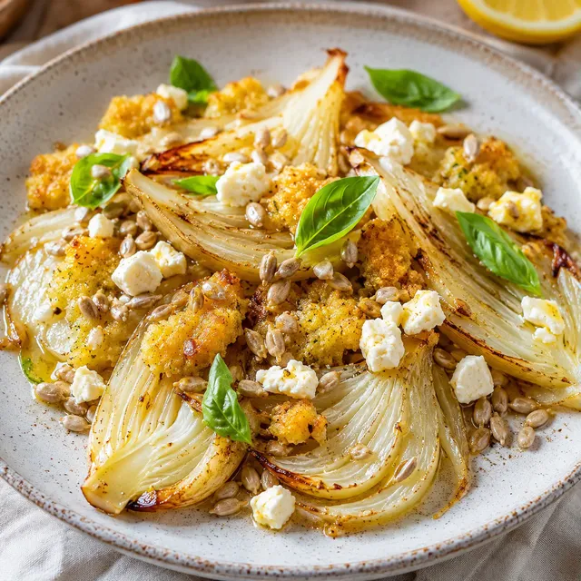 Fenouil feta citron