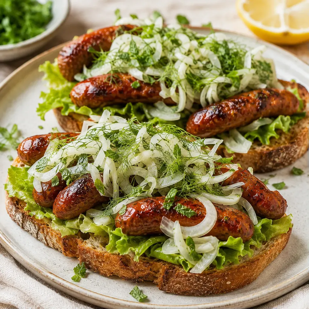 Merguez fenouil citron