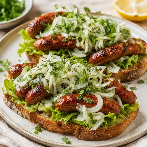 Merguez fenouil citron