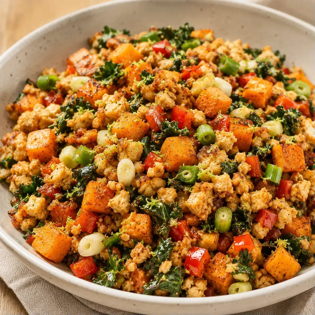 Riz frit tofu légumes