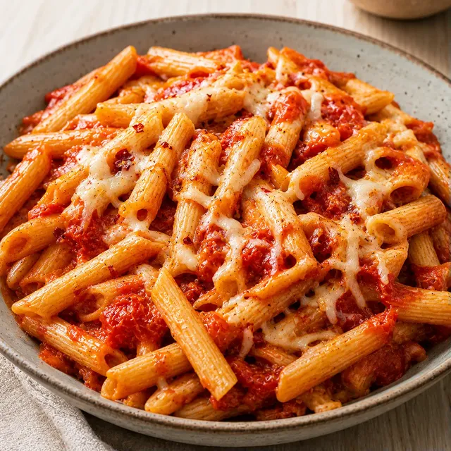 Vodka tomate pâtes