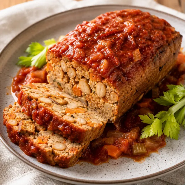 Rôti sans viande aux haricots