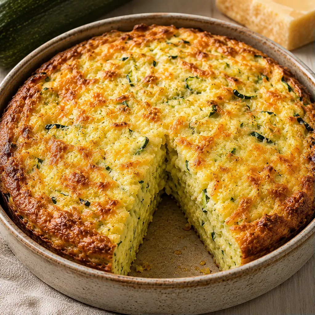 Moelleux courgettes fromage