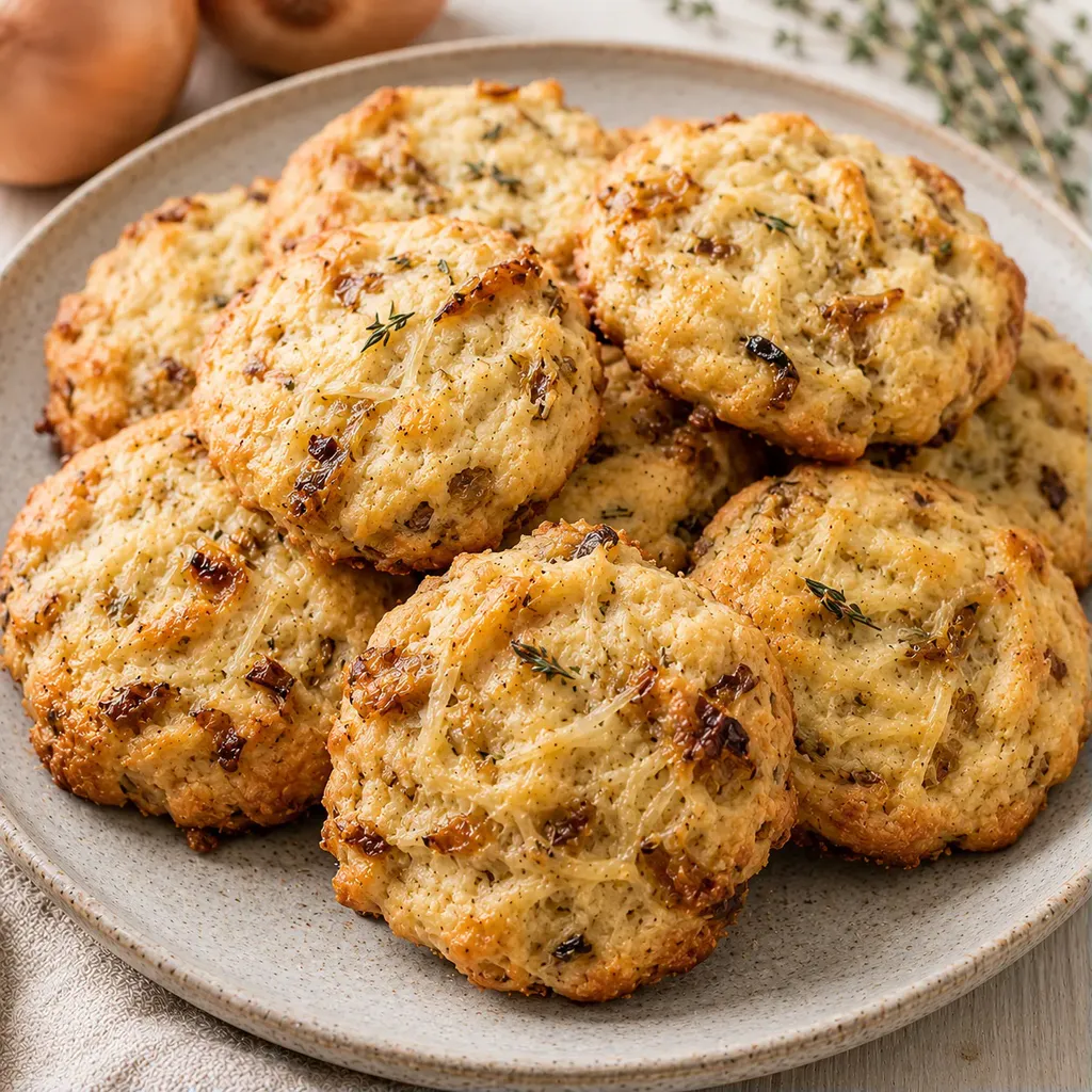 Oignons comté cookies
